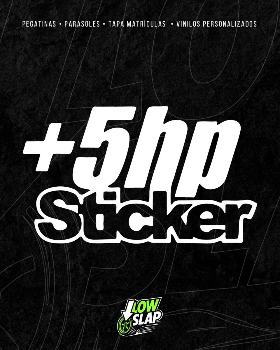 LS0041 + 5CV STICKER PRODUCTO